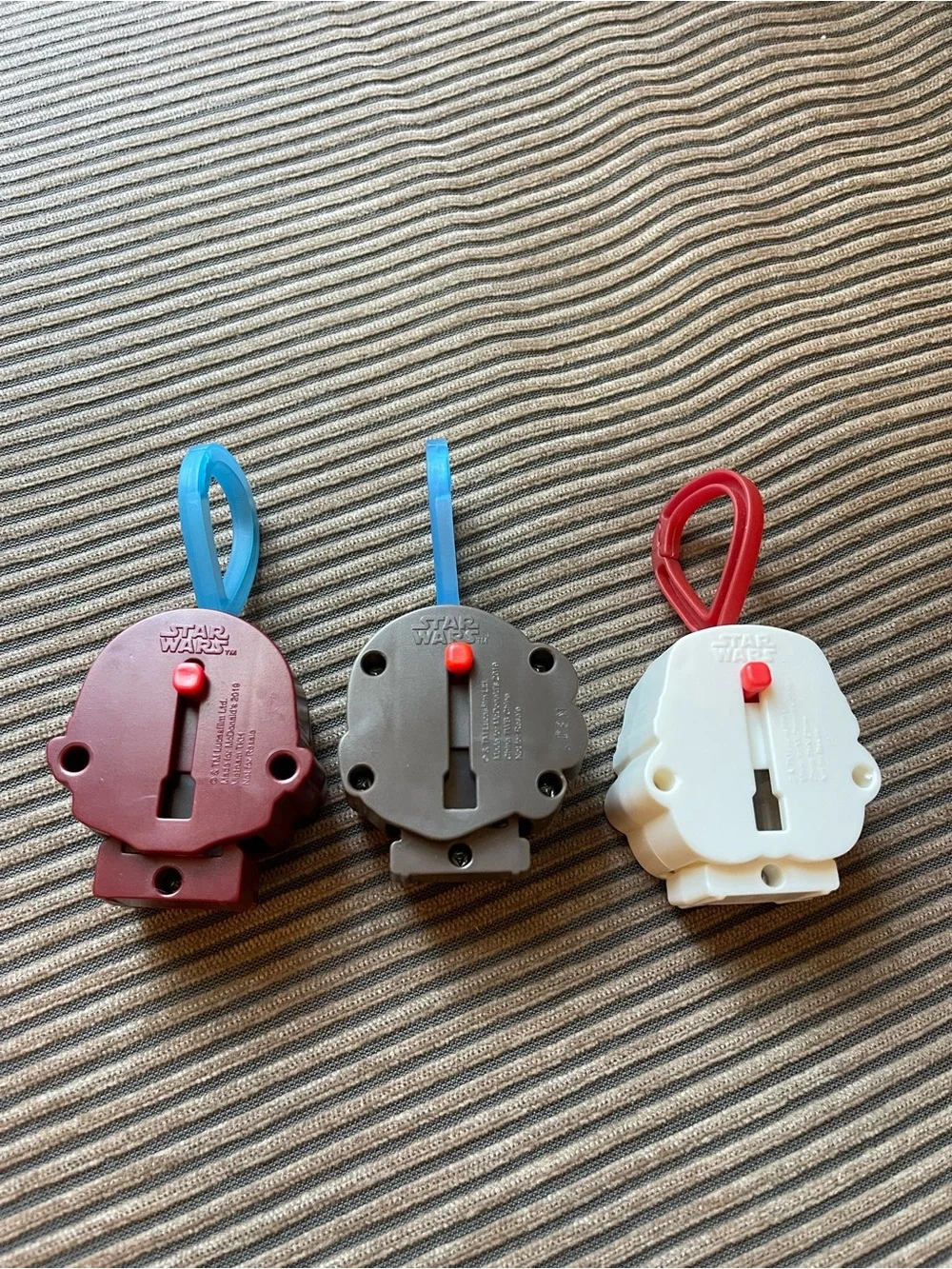 2019 McDonald’s/ Star Wars 3 Keychains